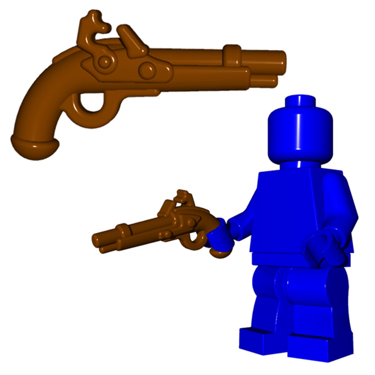 Flintlock Pistol by Brick Warriors - RPGminifigs
