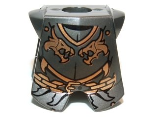 Breastplate w/Leg Protection - Dragon Heads by Lego - RPGminifigs