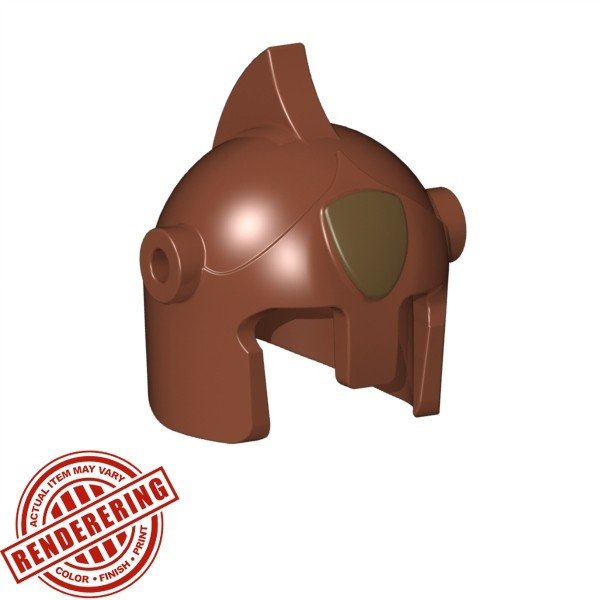 Battle Helmet by Brick Forge - RPGminifigs