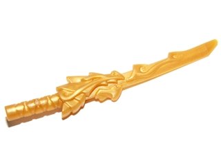 Katana w/Dragon Guard by Lego - RPGminifigs