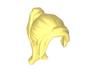 Ponytail Long with Side Bangs by Lego - RPGminifigs