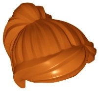 Ponytail with Sideways Fringe by Lego - RPGminifigs