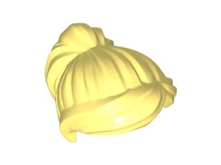 Ponytail with Sideways Fringe by Lego - RPGminifigs