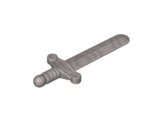 Shortsword w/Elaborate Hilt by Lego - RPGminifigs