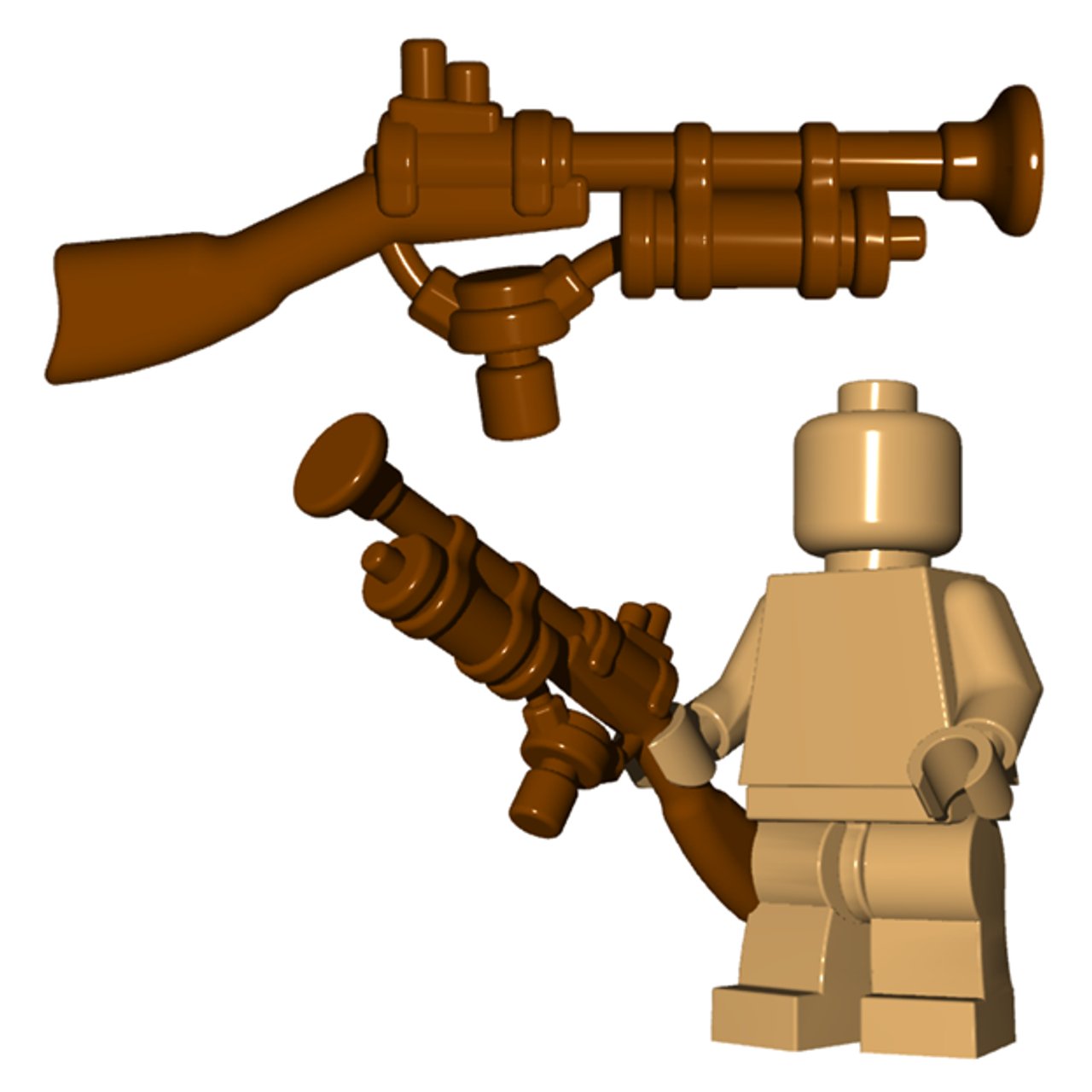 Steampunk Rifle by Brick Warriors - RPGminifigs